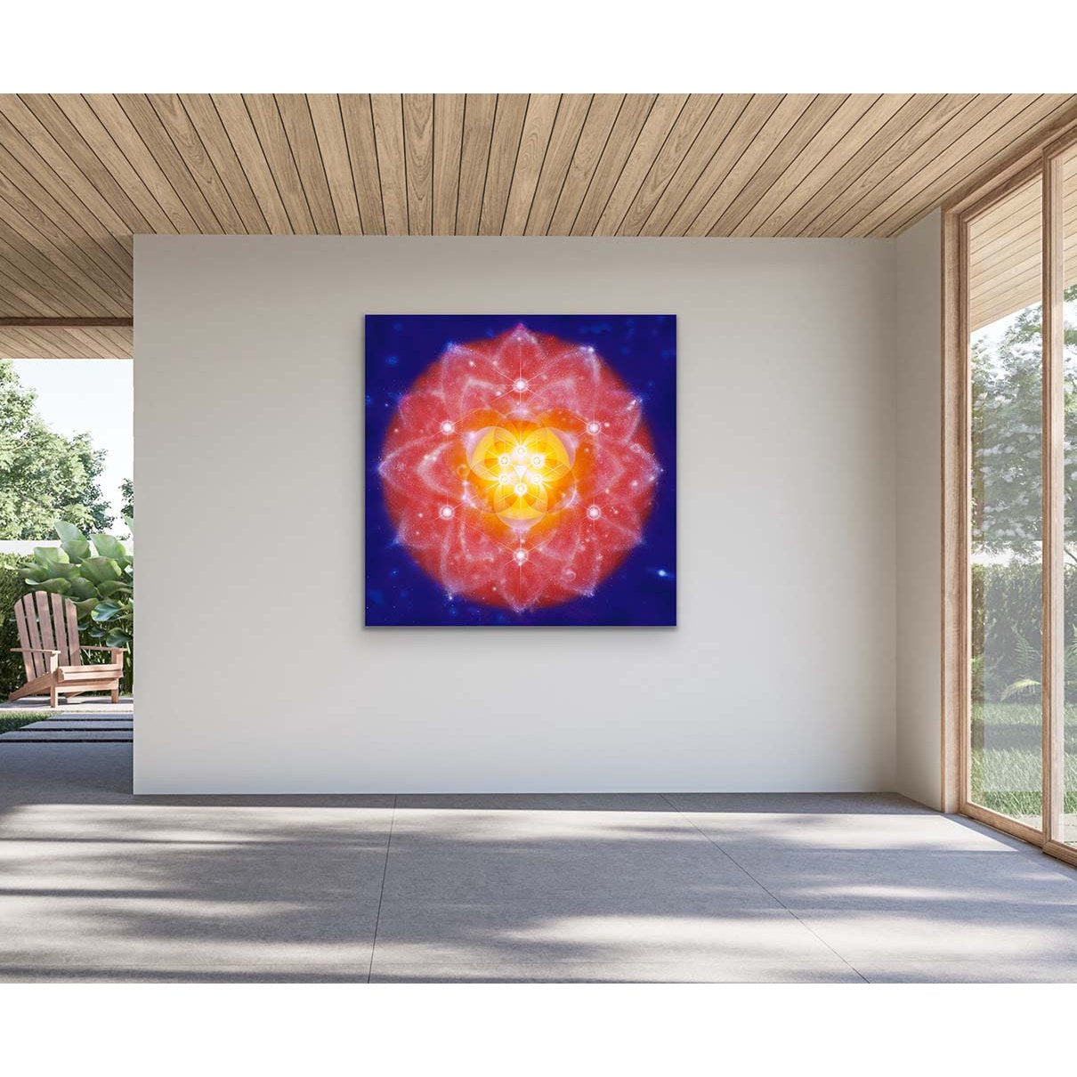 Kosmische Blüte
