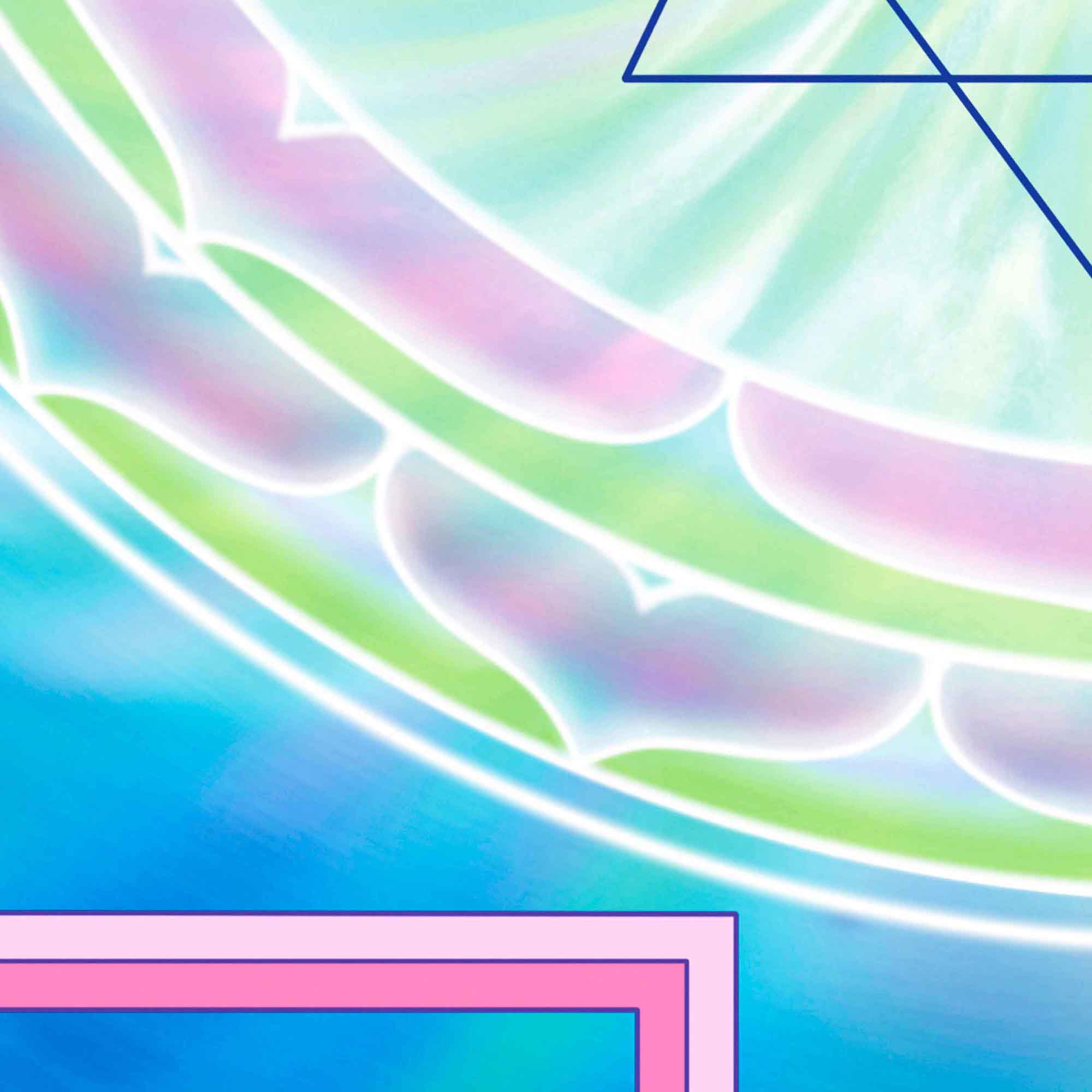 Sri Yantra IV Türkis