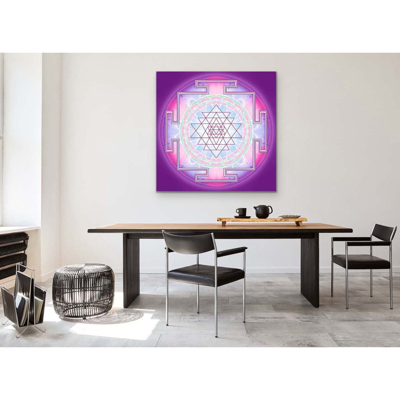 Sri Yantra VI Voilett