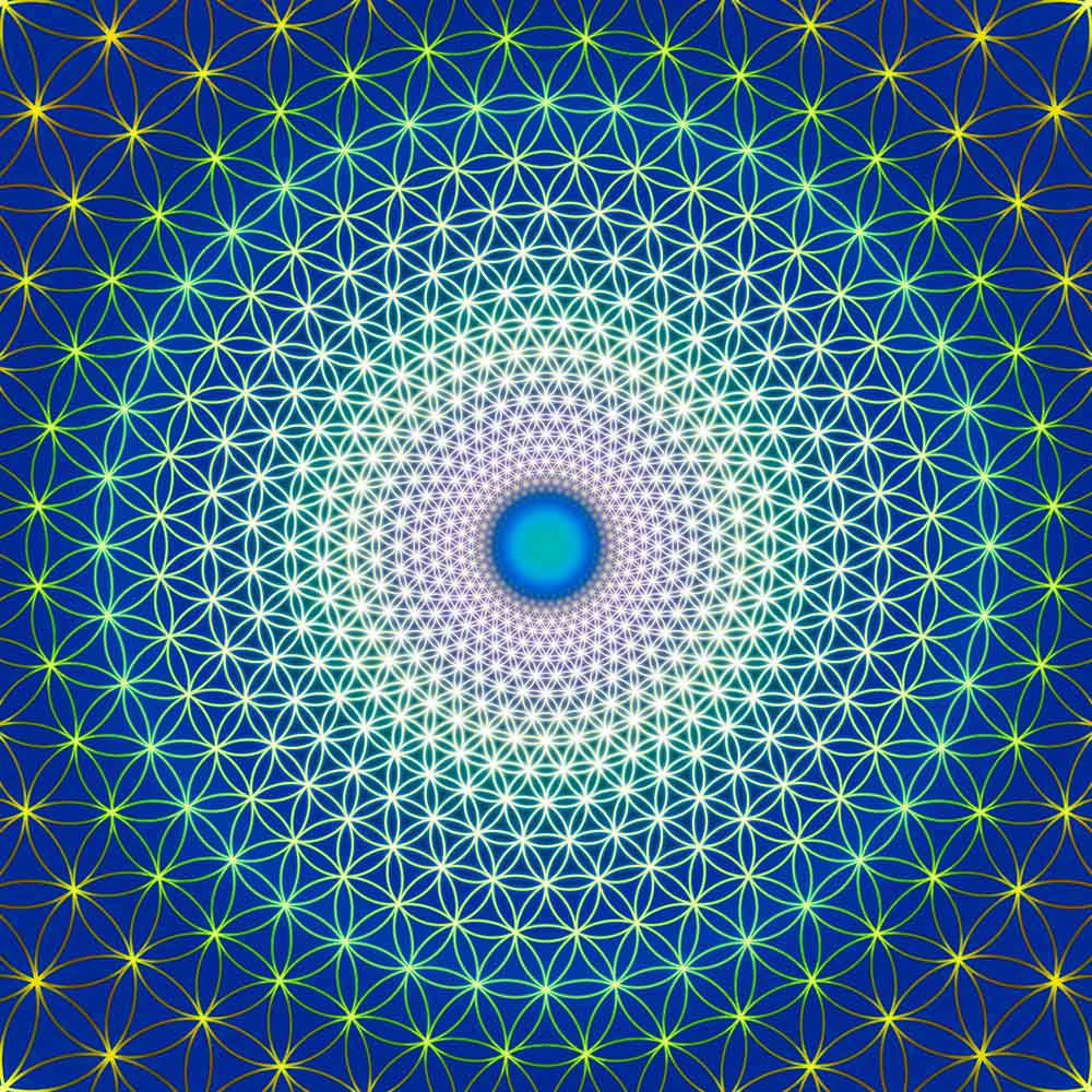 Blume des Lebens Vortex III