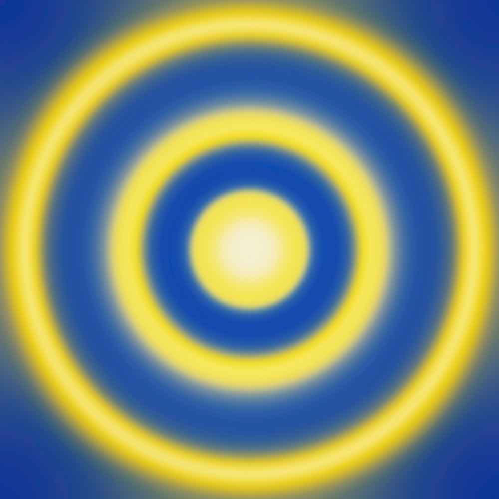 Energiekreis Zwei Kreise eine Mitte