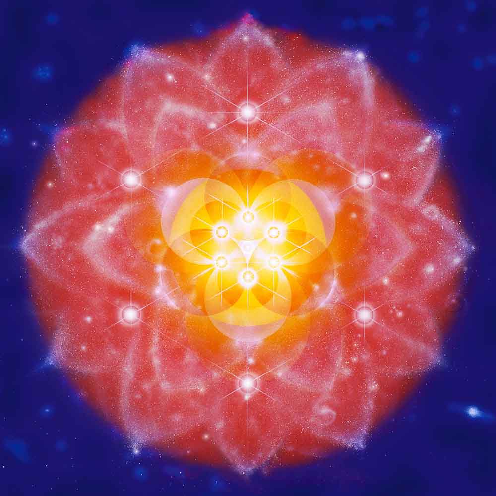 Kosmische Blüte