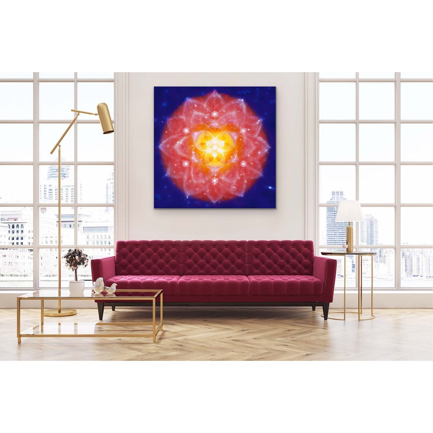 Kosmische Blüte